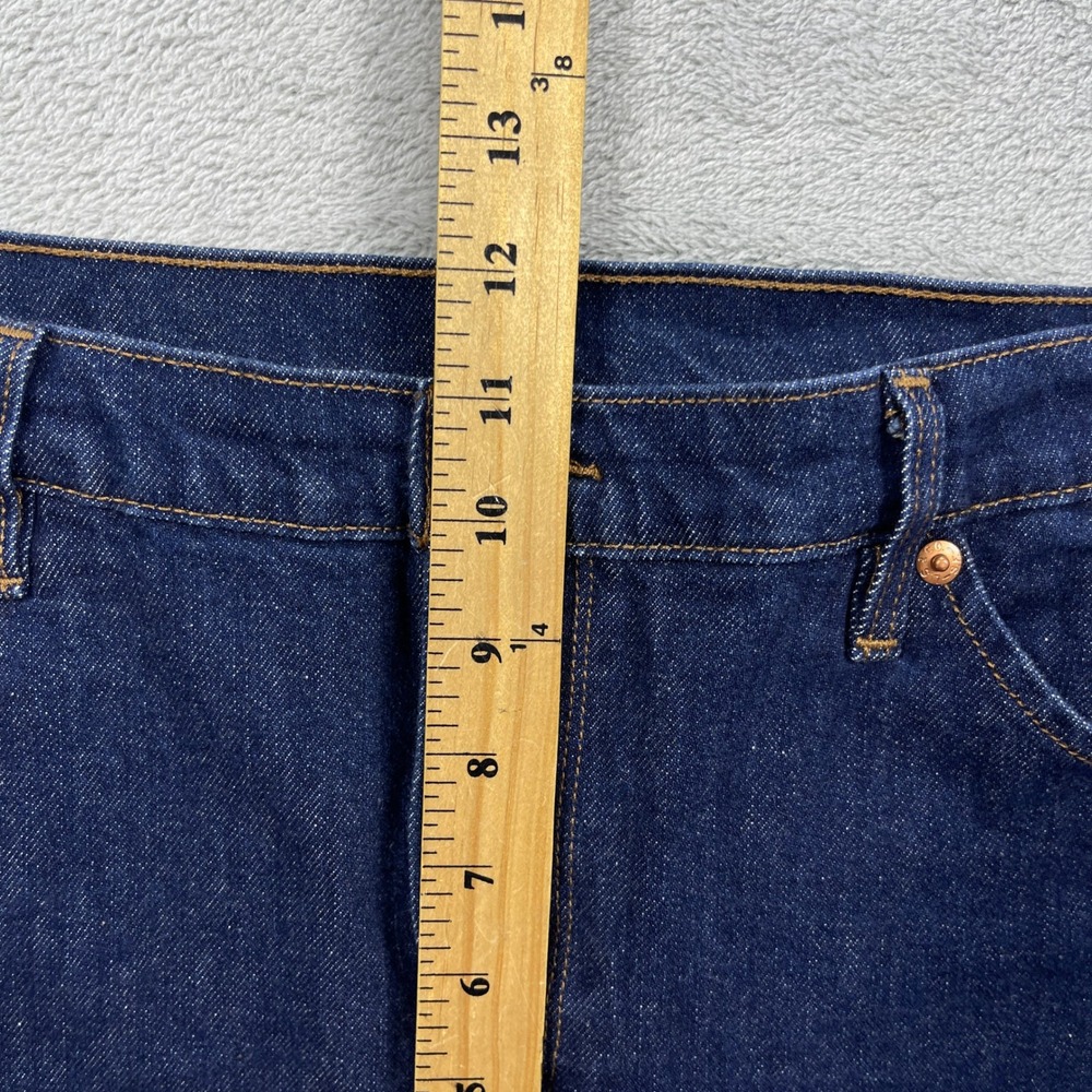 Levi's Premium Engineered Jean Shorts Women 34 Blue LEJ Cutoff Raw Hem Denim - Picture 12 of 16
